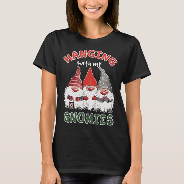 Camiseta Gnomías de Navidades de la granja Santa (Anverso)