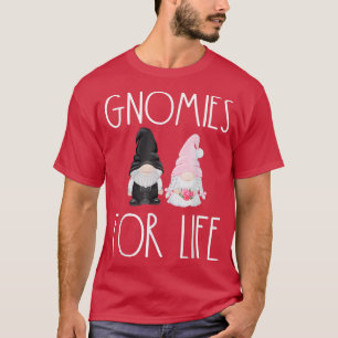 Camiseta Gnomies De Por Vida Boda Divertida Gnome Novia Nov