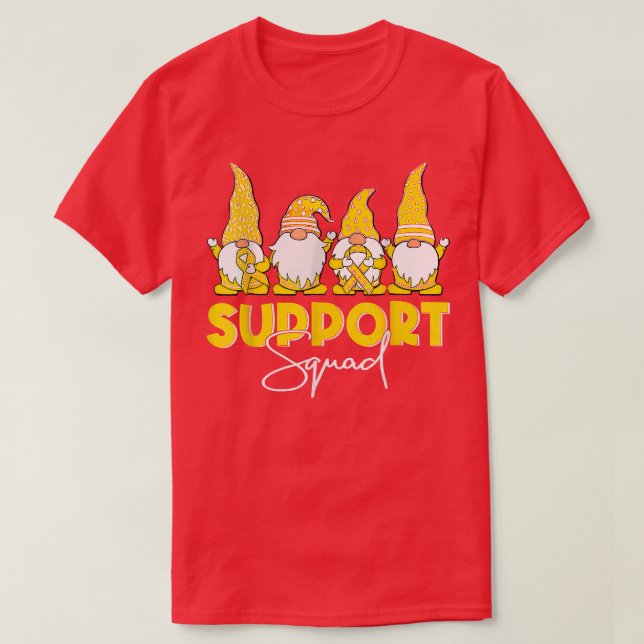Camiseta Gnomies divertidos apoyan a los cuatripartitos que (Diseño del anverso)