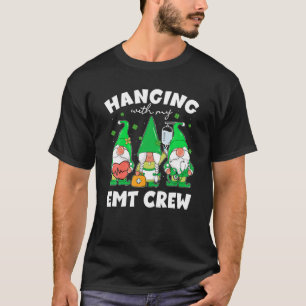 Camiseta Gnomies divertidos se ganan la vida con la enferme