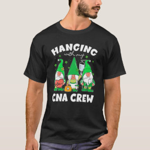 Camiseta Gnomies divertidos se van a colgar con la enfermer