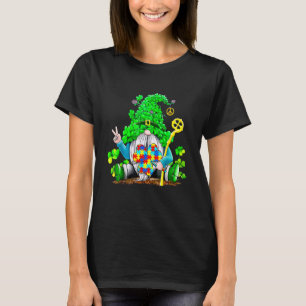 Camiseta Gnomies Sham Rock Autism Awareness St Patrics Day
