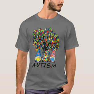 Camiseta Gnomies Shamrock Autism Awareness St Patricks Day
