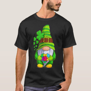 Camiseta Gnomies Trébol Autismo Día de San Patricio