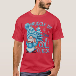Camiseta Gnomitos Acójase Es Frío Afuera Cute Invierno Gnom
