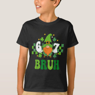 Camiseta Gnomo 6 7 hermano día de San Patricio seis siete n