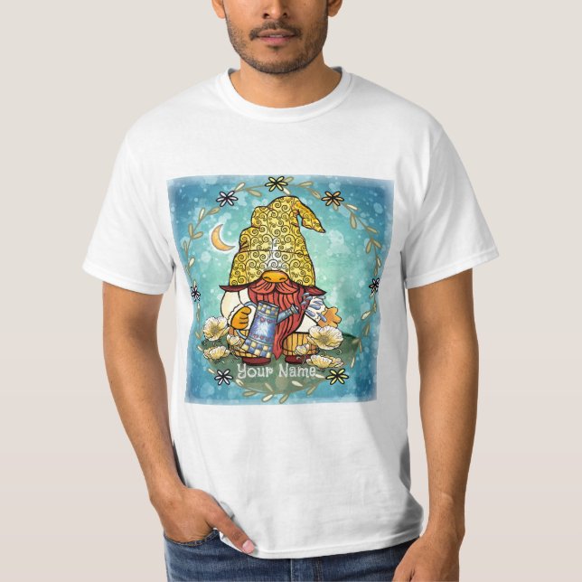 Camiseta Gnomo amapola  (Anverso)