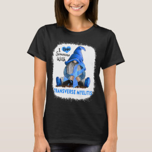 Camiseta Gnomo amo a alguien con mielitis transversa