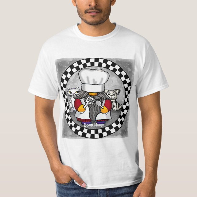 Camiseta Gnomo chef  (Anverso)