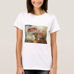 Camiseta gnomo de acuarela