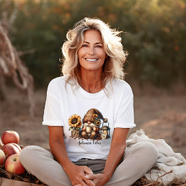 Camiseta Gnomo de acuarela de los cutáneos de los vibracion