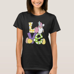 Camiseta Gnomo de amor divertido conejo pediatra enfermera 