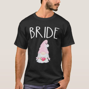 Camiseta Gnomo de Boda Novia Comprometida Fiesta de Despedi