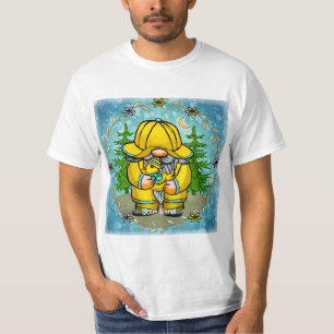 Camiseta gnomo de día lluvioso