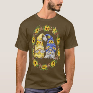 Camiseta Gnomo de girasol muestra corazón y amor por el jar