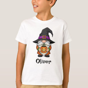 Camiseta Gnomo de Halloween del Mago Espeluznante