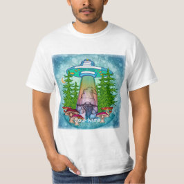 Camiseta gnomo de secuestro alienígena