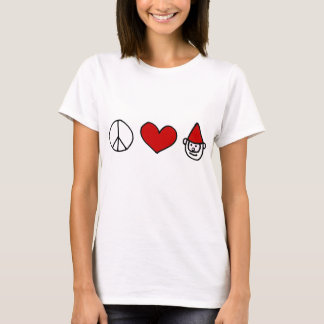 Camiseta Gnomo del amor de la paz