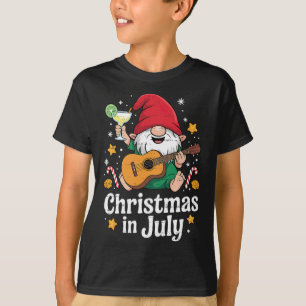 Camiseta Gnomo Divertido Navidad En Julio Verano Navidad Pl