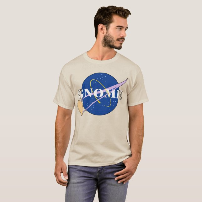 Camiseta Gnomo Espacial (Anverso completo)