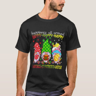 Camiseta Gnomo Feliz San Valentín San Patricio Pascua Felic