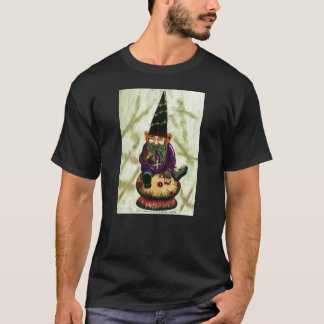 Camiseta Gnomo gótico y seta del jardín
