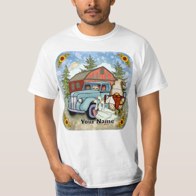 Camiseta Gnomo Granjero (Anverso)
