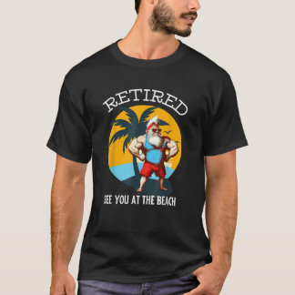 Camiseta Gnomo Jubilado Divertido Gnomo Retro Musculoso El 