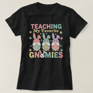 Camiseta Gnomo maestro divertido enseñando a mis gnomitos f