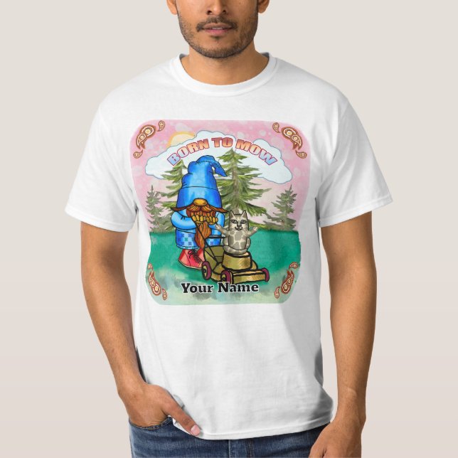 Camiseta Gnomo nacido para segar (Anverso)