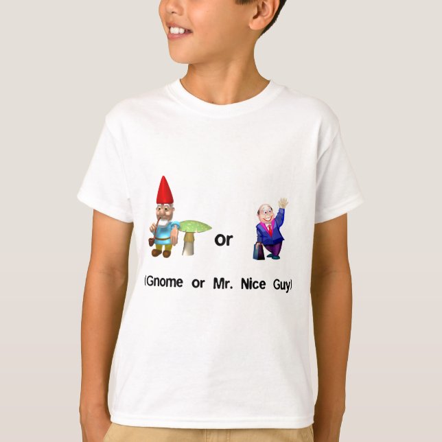 Camiseta Gnomo o Sr. Nice Guy (Anverso)