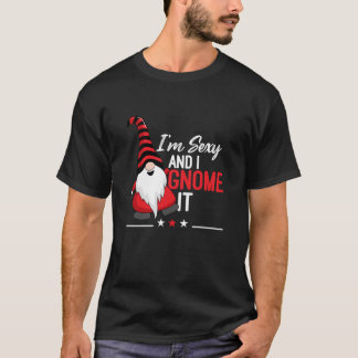 Camiseta Gnomo Rojo Soy Sexy Y Lo Sé
