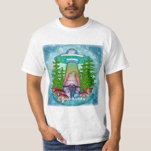 Camiseta gnomo secuestrado por alienígenas