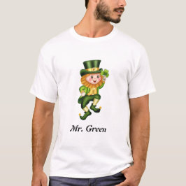 Camiseta Gnomo verde afortunado del día de San Patricio