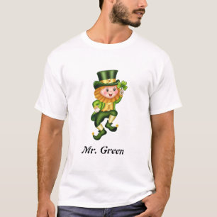 Camiseta Gnomo verde afortunado del día de San Patricio