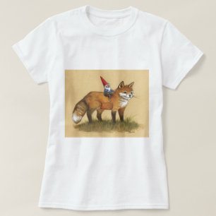 Camiseta Gnomo y Fox jovenes