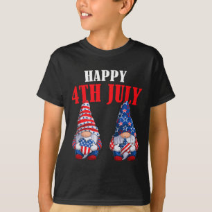 Camiseta Gnomos 4 De Julio Día De La Independencia De Améri