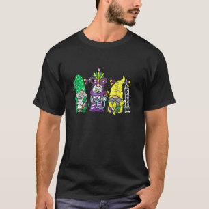 Camiseta Gnomos Bufones Enfermera Mujeres Mardi Gras Rn Uci