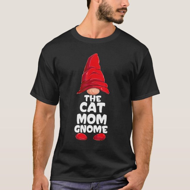 Camiseta Gnomos de Mamá Gata Grupo Familiar Combinado Navid (Anverso)