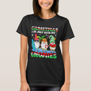 Camiseta Gnomos Divertidos De Vacaciones De Verano Para Nav