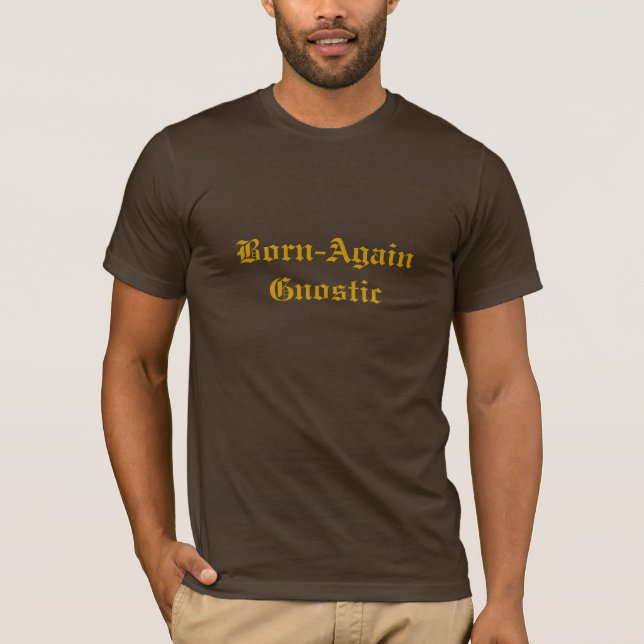 Camiseta Gnóstico renacido (Anverso)