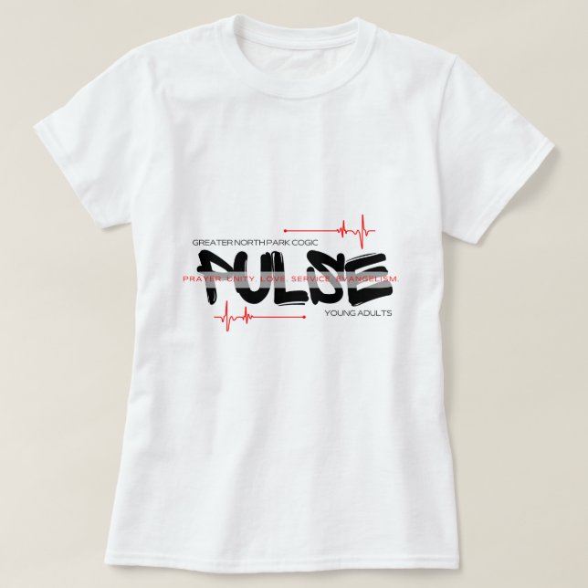 Camiseta GNP PULSE (Diseño del anverso)