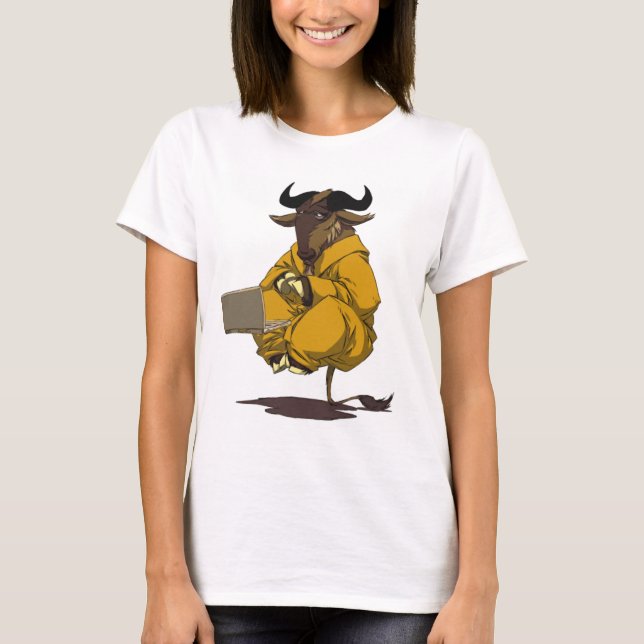 Camiseta Gnu de Dalai (Anverso)
