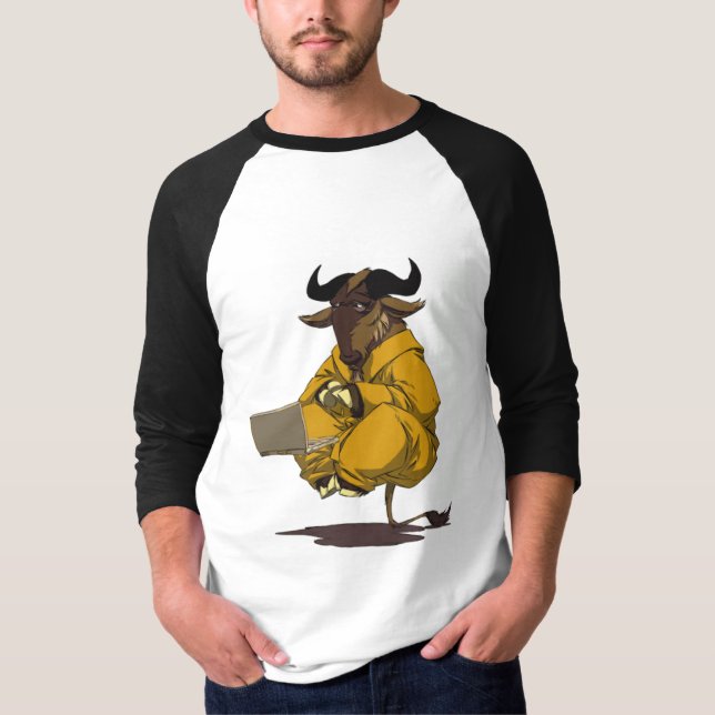 Camiseta Gnu de Dalai (Anverso)