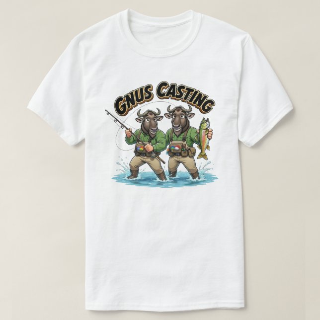 Camiseta Gnus Casting (Diseño del anverso)