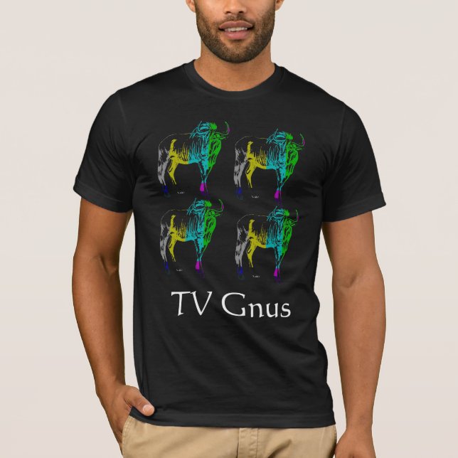 Camiseta Gnus de la TV (Anverso)