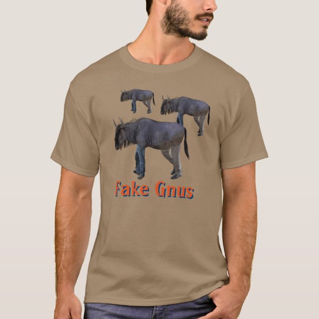 Camiseta Gnus falsos (Anverso)