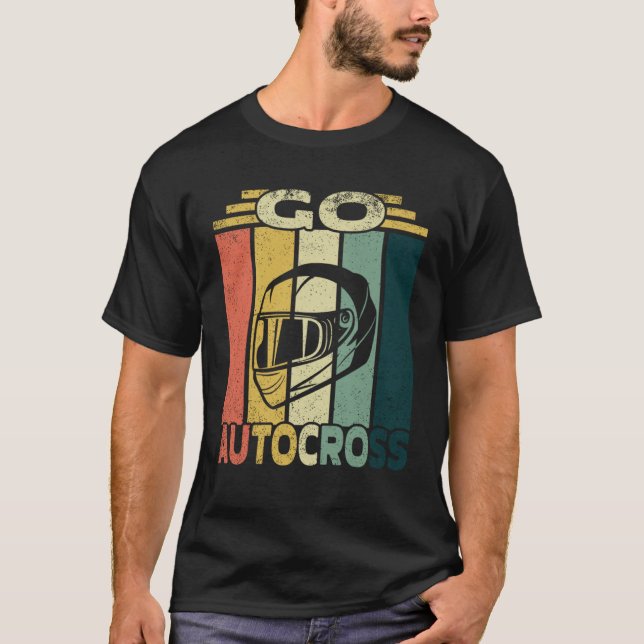 Camiseta Go Autocross I Cone Racing Autocross (Anverso)