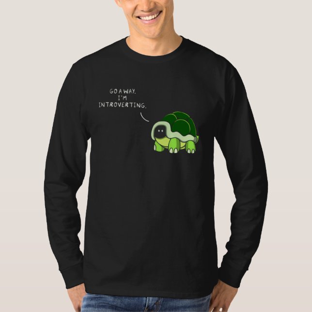 Camiseta Go Away I m Introverting (Anverso)