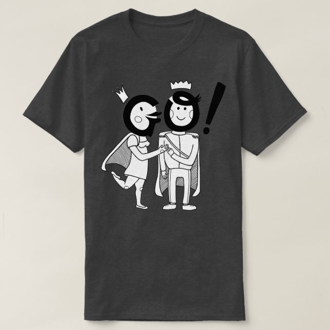 Camiseta GO Boda Rosa (Diseño del anverso)